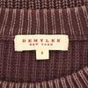 DEMYLEE Long Sleeve Cotton Knit S Smoke Pink Sweater Women Used