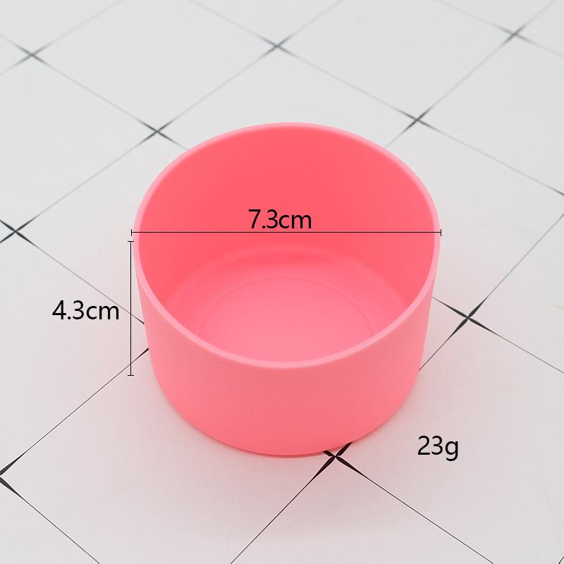 75mm Muti Color Silicone Cup Protection Case Storage Vacuum Bottle Compatitable For Stanley 30/40oz Anti Slip Scratch Resistant