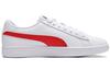 Men's Sneakers PUMA Smash V2 L White Red Unisex 'White Red'