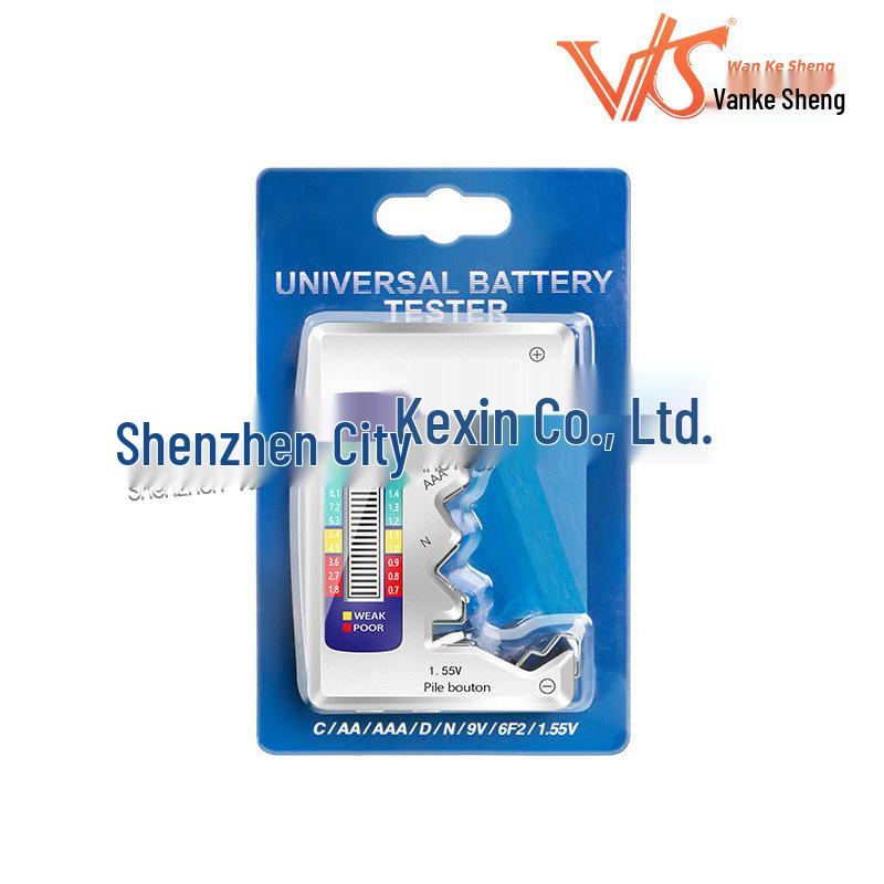 

Wankesheng ЖК-тестер емкости аккумулятора BT-886 серебряный