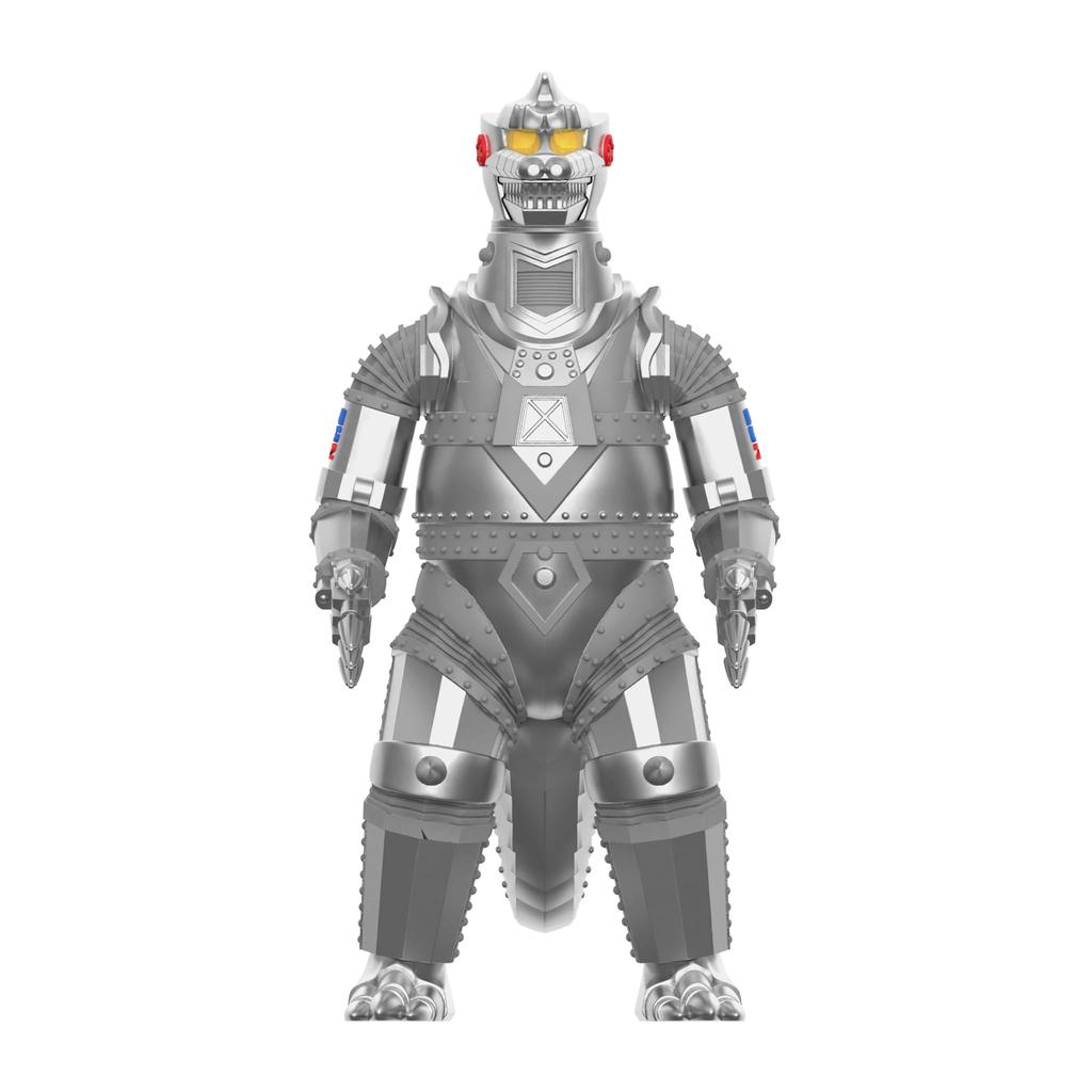 Super7 Toho Mechagodzilla Reaction Figure Toho Godzilla Action Classic Monster Movie Retro Toy '75 - 3.75" Figure, Collectible,