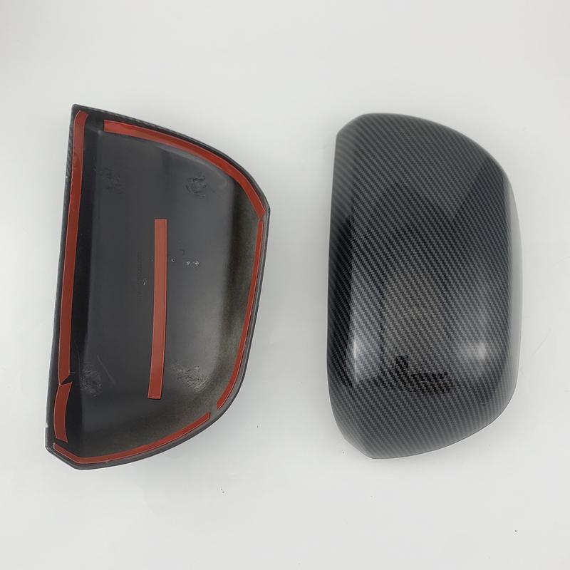 Gloss Black / Carbon Rearview Car Accessories Plated Door Mirror Cover Trim For Toyota Sienna 2011 2012 2013 2014 2015 -