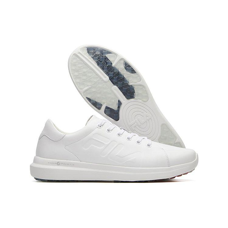 Fila Swing 1911 Minimalist Comfortable Synthetic Leather Low-Top Running Shoes Men Sneaker White A12M112402FFW