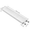 uxcell Aluminum Water Block 40x240mm Polished Heatsink with Nozzle for PC Computer CPU Graphics Radiator