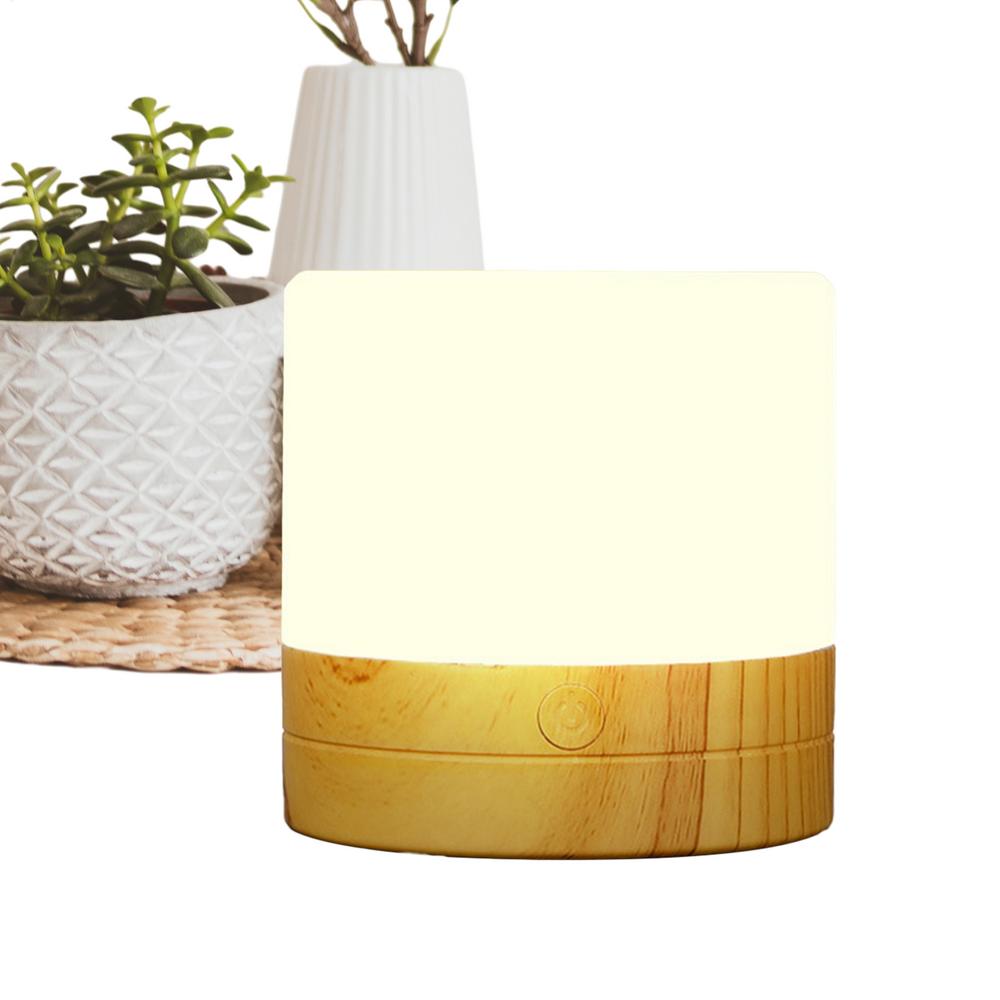 

Night Light Colorful Touch Control Usb Plug In Lamp Touch Bedside Cordless Table Lamp For Reading Home Mood Relaxation Bedroom