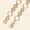Metal Waist Chain Belt Adjustable Ladies Fashion Chain Fashion Body Link Belts  for Jeans Dress