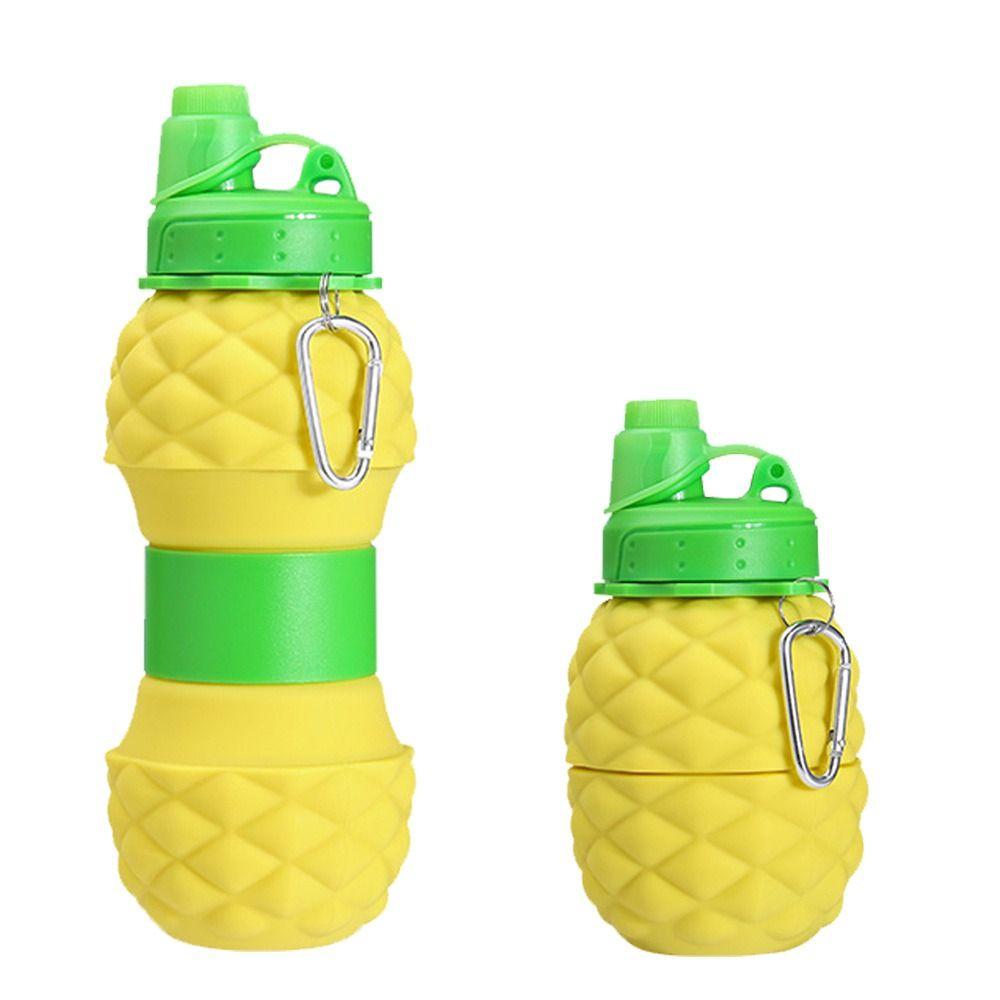 Reusable Silicone Water Bottle 700ml Hiking Water Cup Portable Collapsible Water Bottles  Outdoor