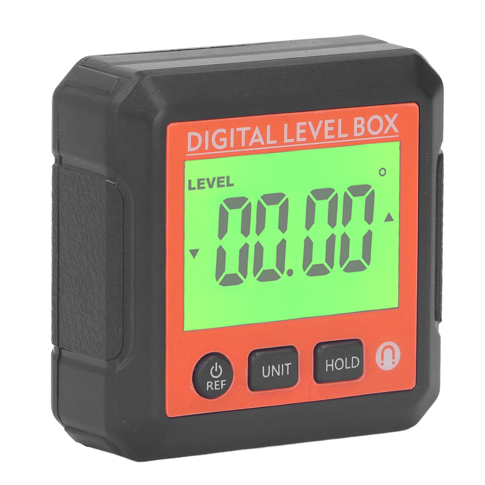 

Цифровой уровень, высокоточный магнитный портативный угломер, угломер, для деревообработки, строительной площадки, оранжевый оранжевый