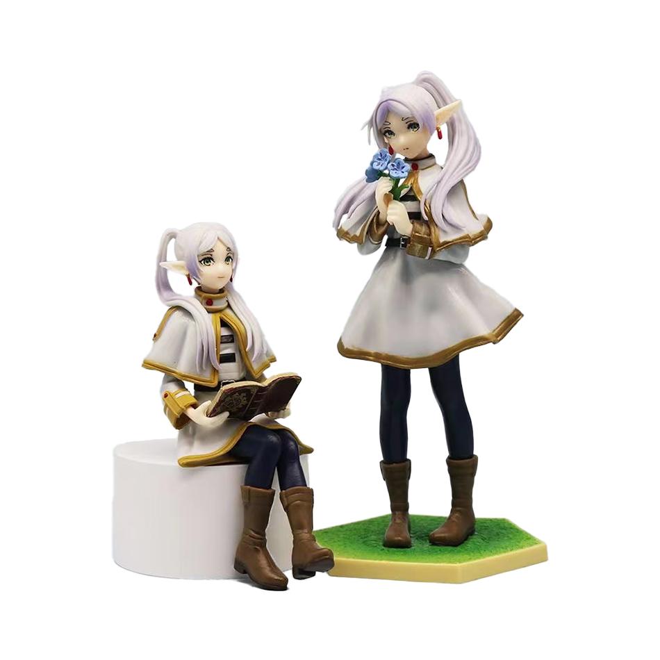 New 14cm Frieren: Beyond Journey's End Anime Figure Noodle Stopper Frieren Action Figure Luminasta Frieren Figurine Collection