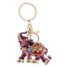 Thailand Hot-Selling 3D Elephant Keychain Pendant - Creative Oil Drop Design
