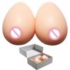 1 Pair Artificial Fake Silicone Breast Fake Breasts Forms Anime Mastectomy Transvestite Sissy Halloween Party Crossdress Men Beginner