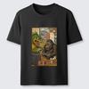 Men's USA T-Shirt Casual Outdoor Wear Breathable Round Neck Graphic Print Top Fashion Cotton Summer Based Apparel Tees