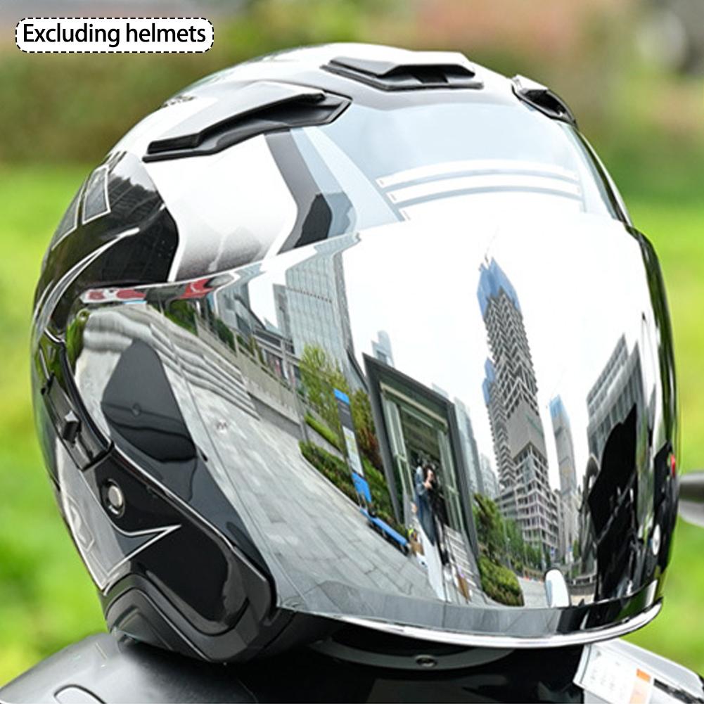 Motocyklové helmy Vízor Čočky helem Vízory Pokovení Ochrana proti UV Zorník pro helmu SHOEI J-CRUISE 1-3 J-FORCE4 Díly helem