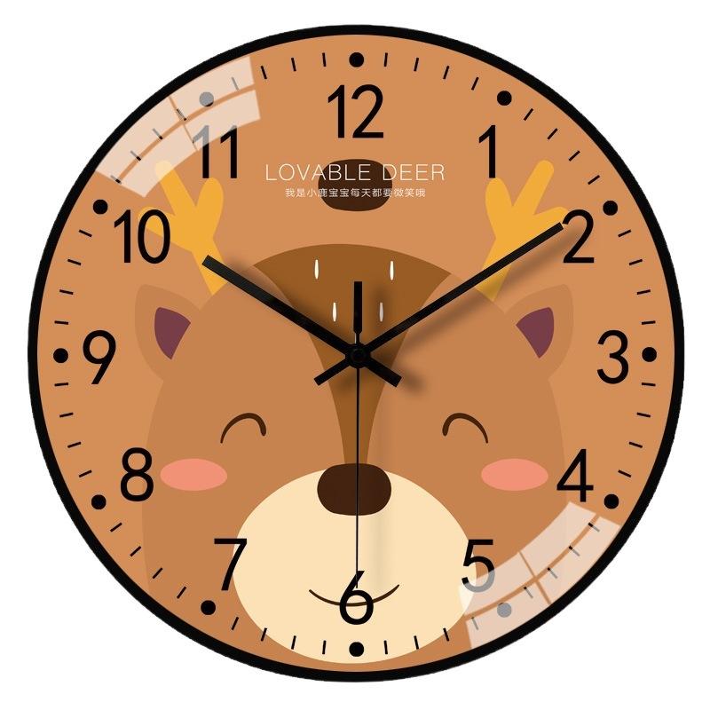 14-inch 35cm Nordic Modern Style Wall Clock Home Dining Room Bedroom Living Room Clock Wall Clock Quartz Clock