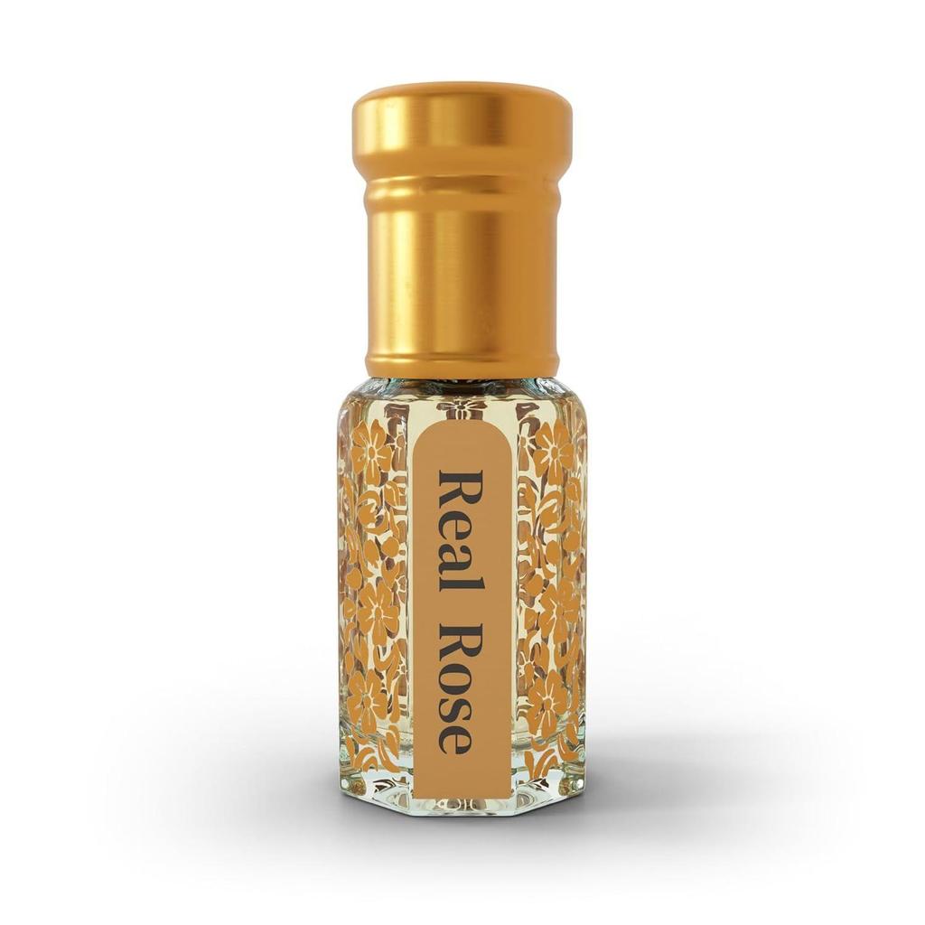 Real Rose Attar Original Pure Super Long-Lasting by NEESENCE 100% Alcohol Free 6.0ml