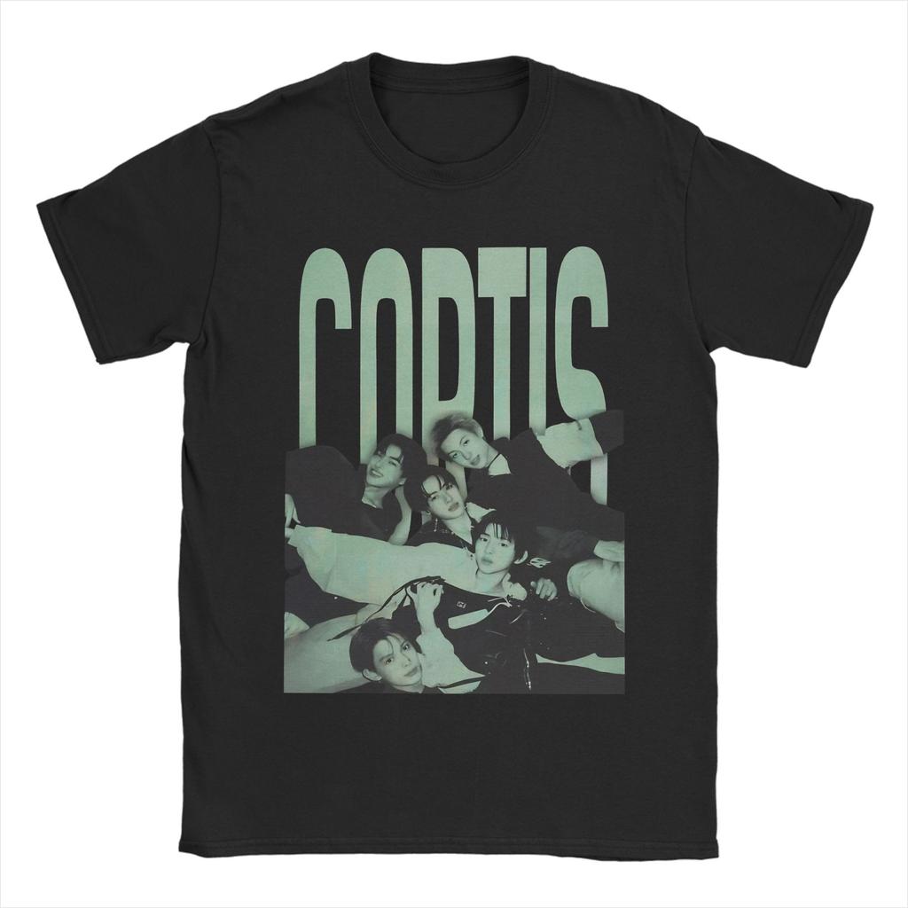 Fashion Cortis Kpop TShirt Unisex Cotton Short Sleeve Round Neck Summer Clothing