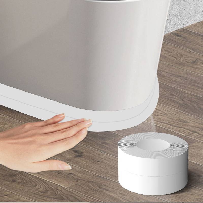 Wasserdichtes PVC-Küchendichtungsband für Kanten und Fugen mit Schimmelschutz für Bad und Balkon