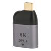 USB C to Display Port Adapter 8K 60Hz High Resolution Compact Portable USB C to DP Adapter for Windows PC
