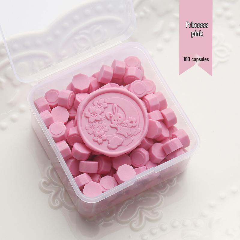 Matte Octagonal Sealing Wax Beads - Ice Cream Color Series for Wedding Invitations