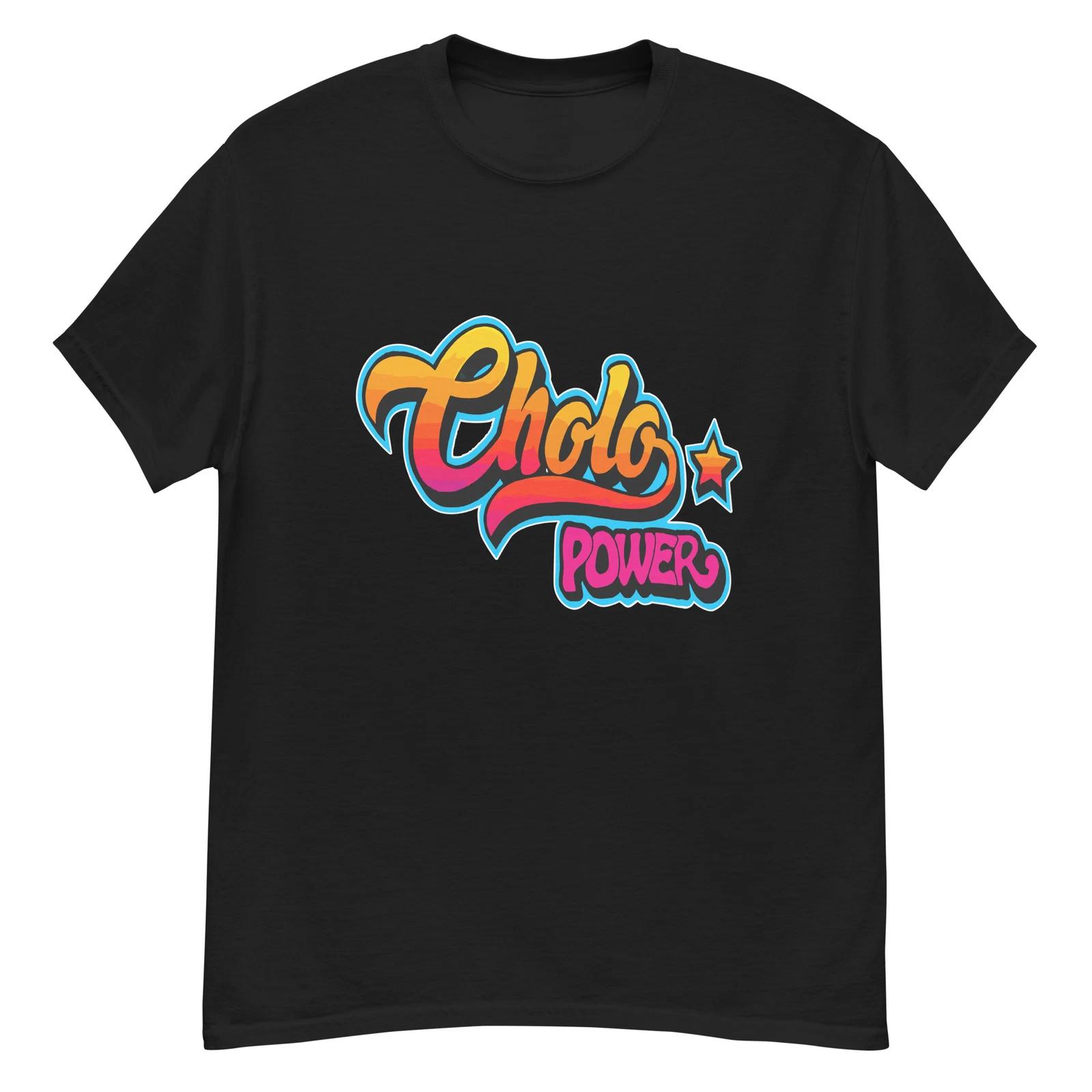 CHOLO POWER PERUVIAN AWESOME CHICHA CULTURE GRAPHIC T SHIRT Men s classic tee 4XL