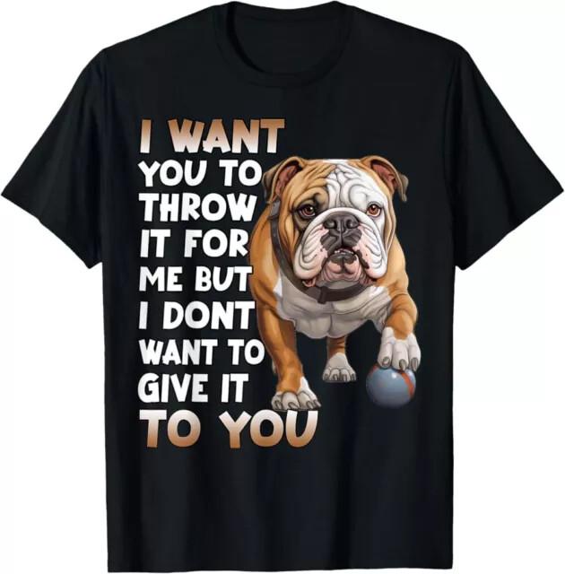 English Bulldog Dog Lovers Bulldogs TShirt Unisex Tees Unisex T-Shirt M