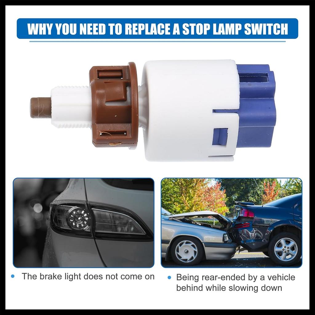 Brake Light Switch Stop Lamp Switch Replacement for Toyota 4Runner 2003-2013 for Toyota Avalon 2005-2012 No.84340-69015/84340-09010/84340-09020