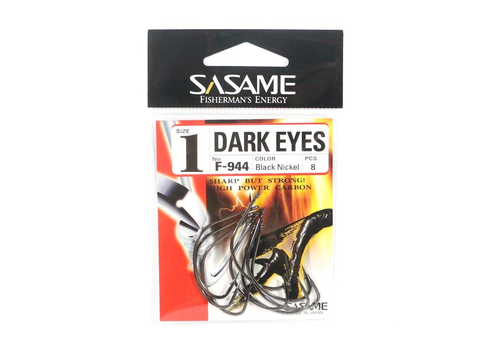 Sasame F-944 Dark Eyes Bait Hook Size 1 (1170)