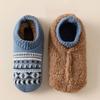 Non-slip Unisex Sleeping Socks Stripe Thicken Warm Socks Winter Floor Ankle Shoes  Winter