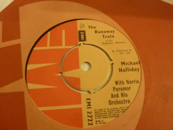 

7inch Record MICHAEL HOLLIDAY NORRIE PARAMOR The Runaway Train EMI2722 EMI 1977 UK Childrens Used