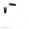 4Pcs Invisible Elastic Fishing Line Clips Secure Hold Lightweight Wire Hair Extension Accessories for Seamless Natural Look