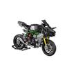 858 Particle Motorcycle Model Building Block Set, Establish A Motorcycle Display Model, and Create A Set of Gift Ideas