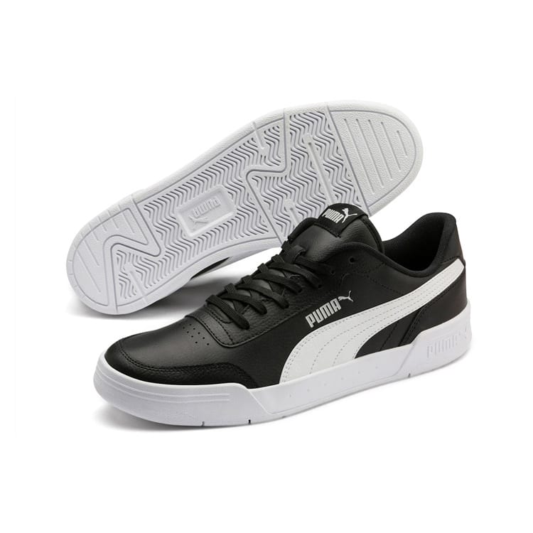 Puma Caracal Retro Low Tops Casual Skateboarding Shoes Black Unisex 369863-07