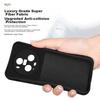 KEKLLE Phone Case for Honor Magic5 Pro, Liquid Silicone Full Lens Protection Anti-Drop Soft Elegant BlackUpgraded Silicone