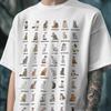 Cat Breed Graphic Shirt: Funny Cat Lover Gift
