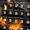 Halloween-Kalender mit Überraschungen 2026 Adventskalender, 24-Tage-Countdown-Box mit gruseligen Mini-Feiertagsgeschenken Figuren, 3D Sammlerstück Dekoration für