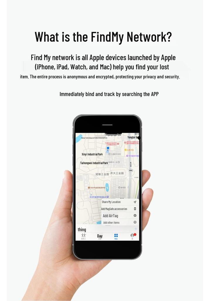 Bluetooth AirTag Tracker: Anti-Lost Device for Phone, Wallet, Pet & More. Smart Alarm Reminder.