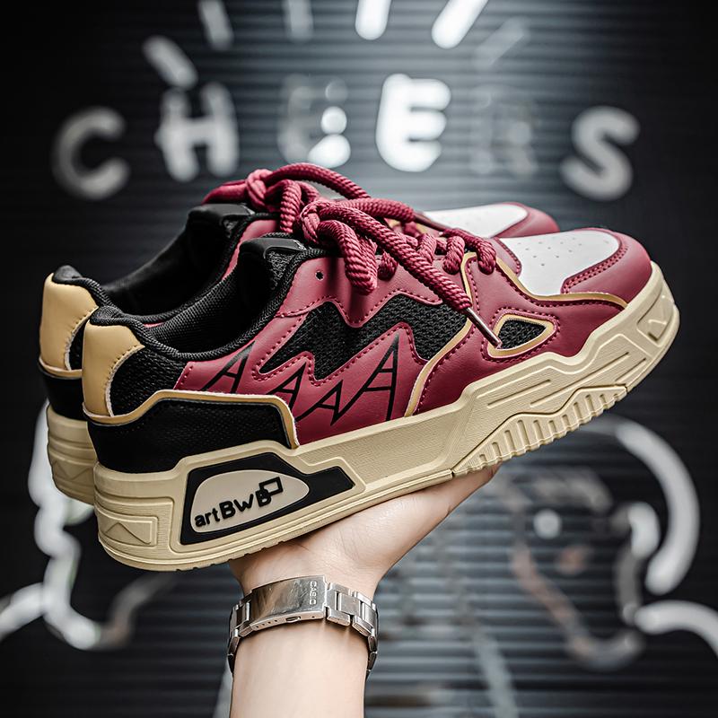 Men Shoes Sneakers Mens Casual Shoes Breathable Comfortable Leisure Luxury Chunky Stakeboard Shoes for Men Sports Running Shoes Footwear