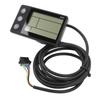 Cycling Display Meter SM 5 Pin Plug Water Resistant S866 LCD Display Panel with Backlit for Electric Scooter