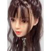 100% Silicone Head Standard Wig Suitable for 130-180CM Sex Doll Body 2 Connection Methods GJ-029