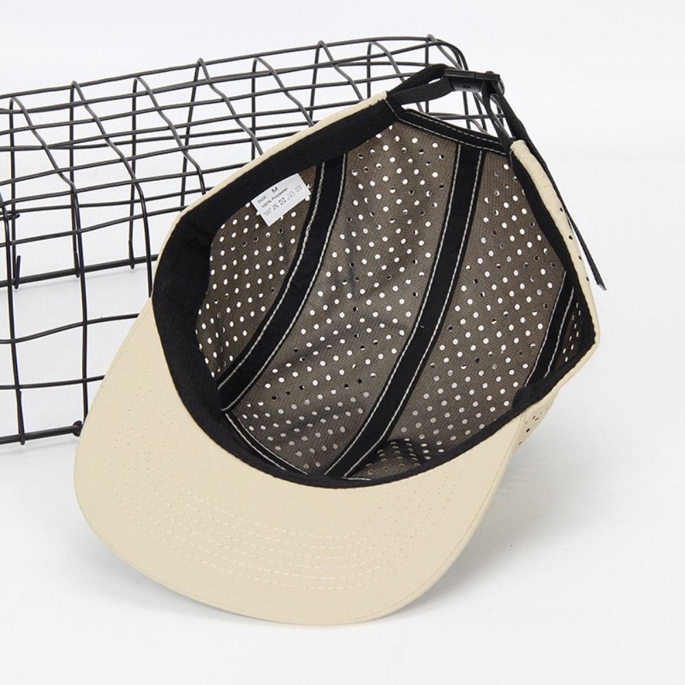 Soft Baseball Cap 5-panel Sun Hat Lightweight Running Cap  Running