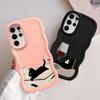Cute Cat Case for Samsung Galaxy S20 FE S21 S25 S24 A25 A26 S23 Plus S22 Ultra Soft Phone Cover A24 A54 A35 A34 A55 A36