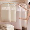 1pc Closet Hanging Organizer Vacuum Bag for Clothes Storage Bag with Hanger Space Saving Clear Seal Bags Wardrobe Compressed Bag