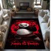 Tappeto in Velluto di Cristallo Kung Fu Panda, Morbido Tappeto Antiscivolo in Velluto di Cristallo per Soggiorno Camera da Letto Decorazione per la Casa