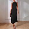 Women's Summer Fashion New Sleeveless Slit Long Dress