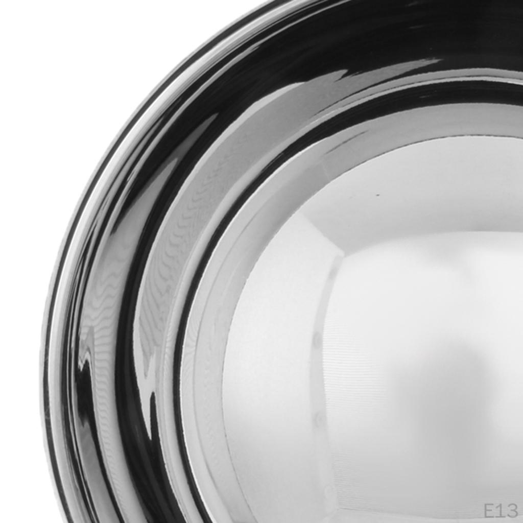 Lightweight Stainless Steel Serving Mixing Bowls