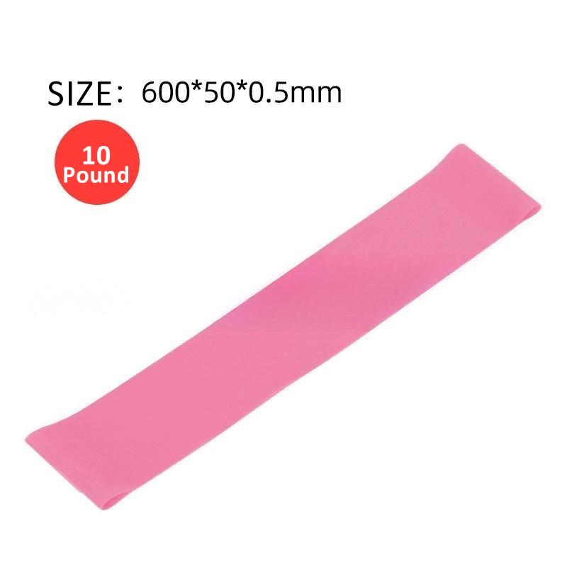 Yoga Belt Resistance Elastic Fitness Band Set Glute Training Strength Flexibility Squat Stretching Exercise Loop Home Workouts