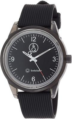 Armbanduhr Analog Smile Solar Wasserdicht Urethanband Schwarz [Citizen Q&Q] RP10-002 Herren