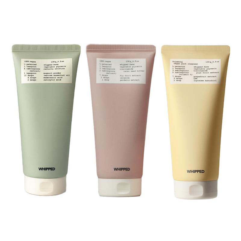 WHIPPED Vegan Pack Cleanser 130g (10 Options)
