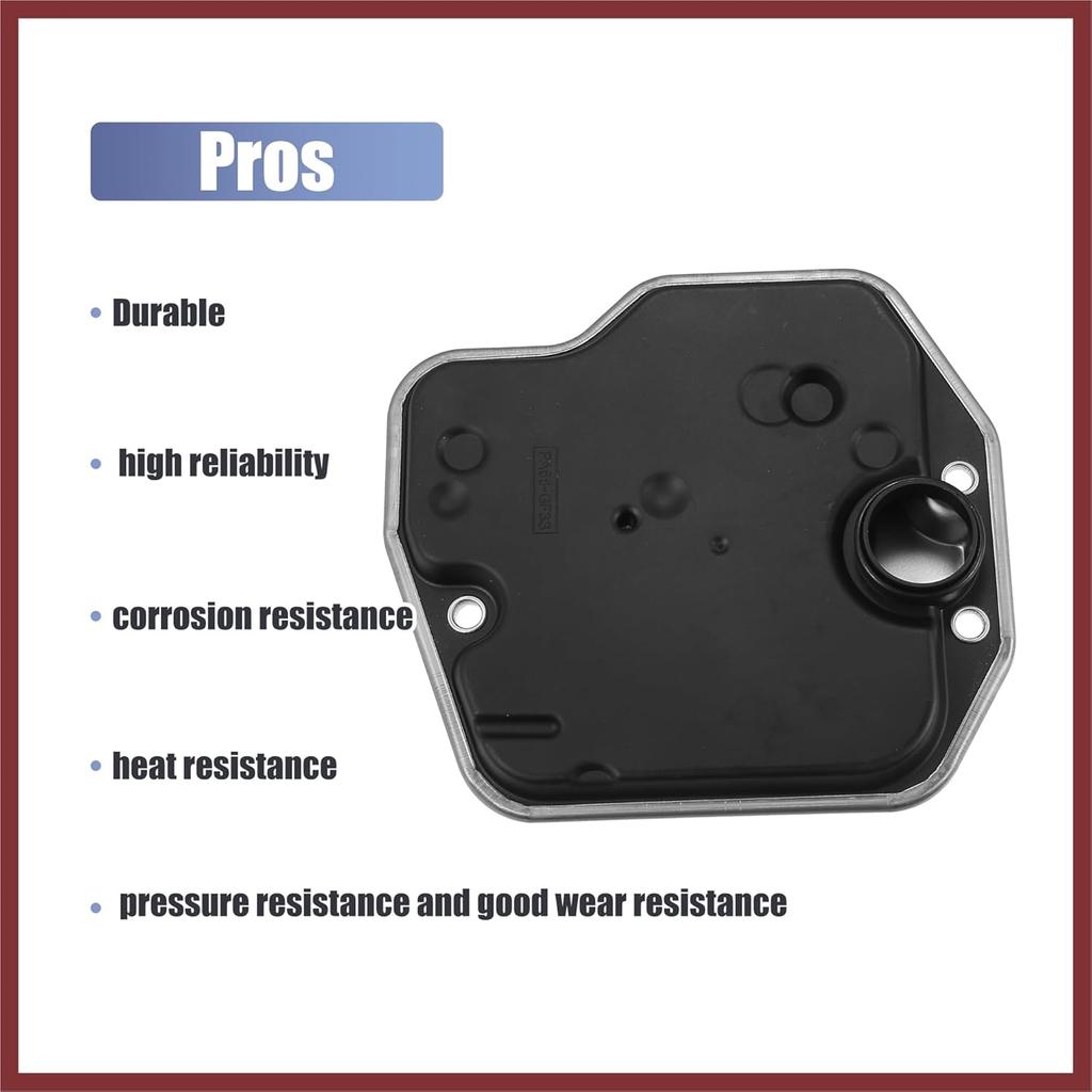 1 Set Transmission Filter Oil Pan Gasket Kit for Lexus ES300 RX300 for Toyota Camry Highlander RAV4 3533006010 353300W010 Transmission Valve Pan