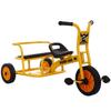 Kindergarten-Dreirad für Kinder 2-8 Jahre - Outdoor-Pedal-Fahrrad für Kleinkinder mit Eltern-Kind-Funktion